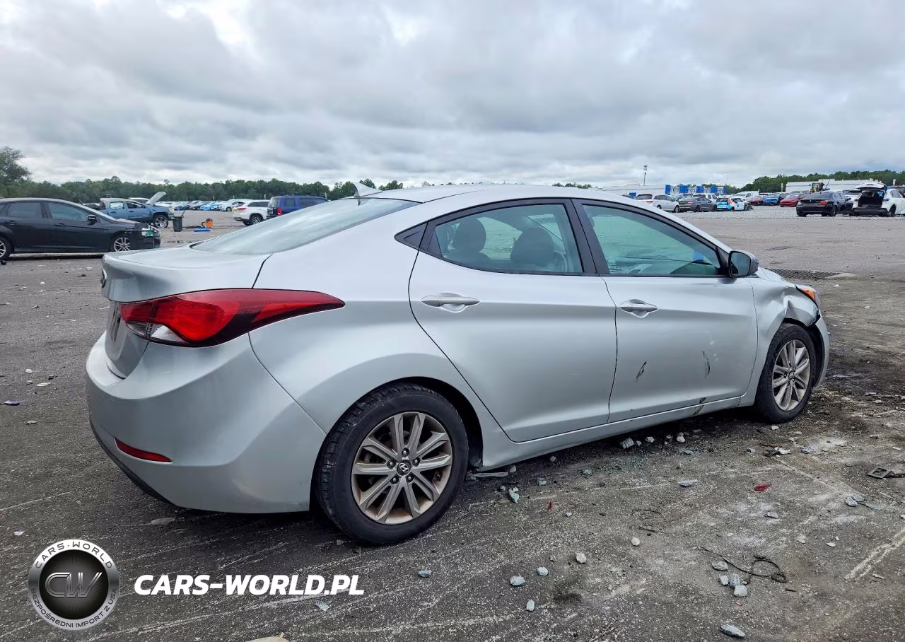 2015 Hyundai Elantra Se VIN:5NPDH4AE6FH634288 - 3