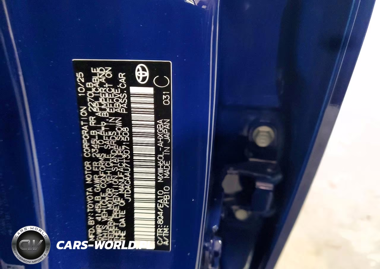 2026 Toyota Prius Xle VIN:JTDACAAU7T3071508 - 12