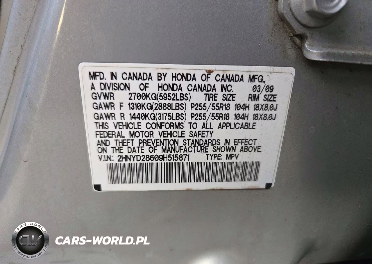 2009 Acura Mdx Technology VIN:2HNYD28609H515871 - 14