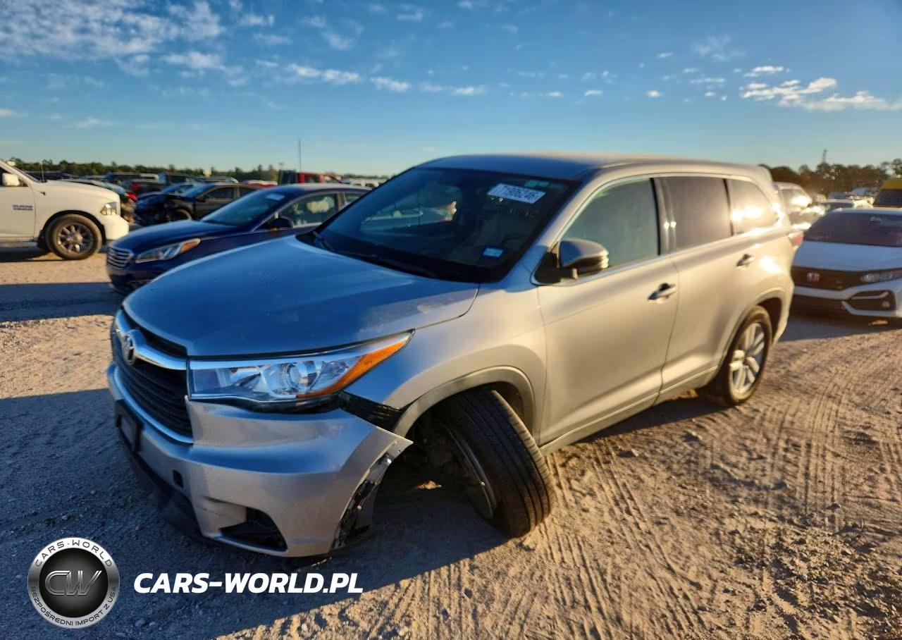 2015 Toyota Highlander Le