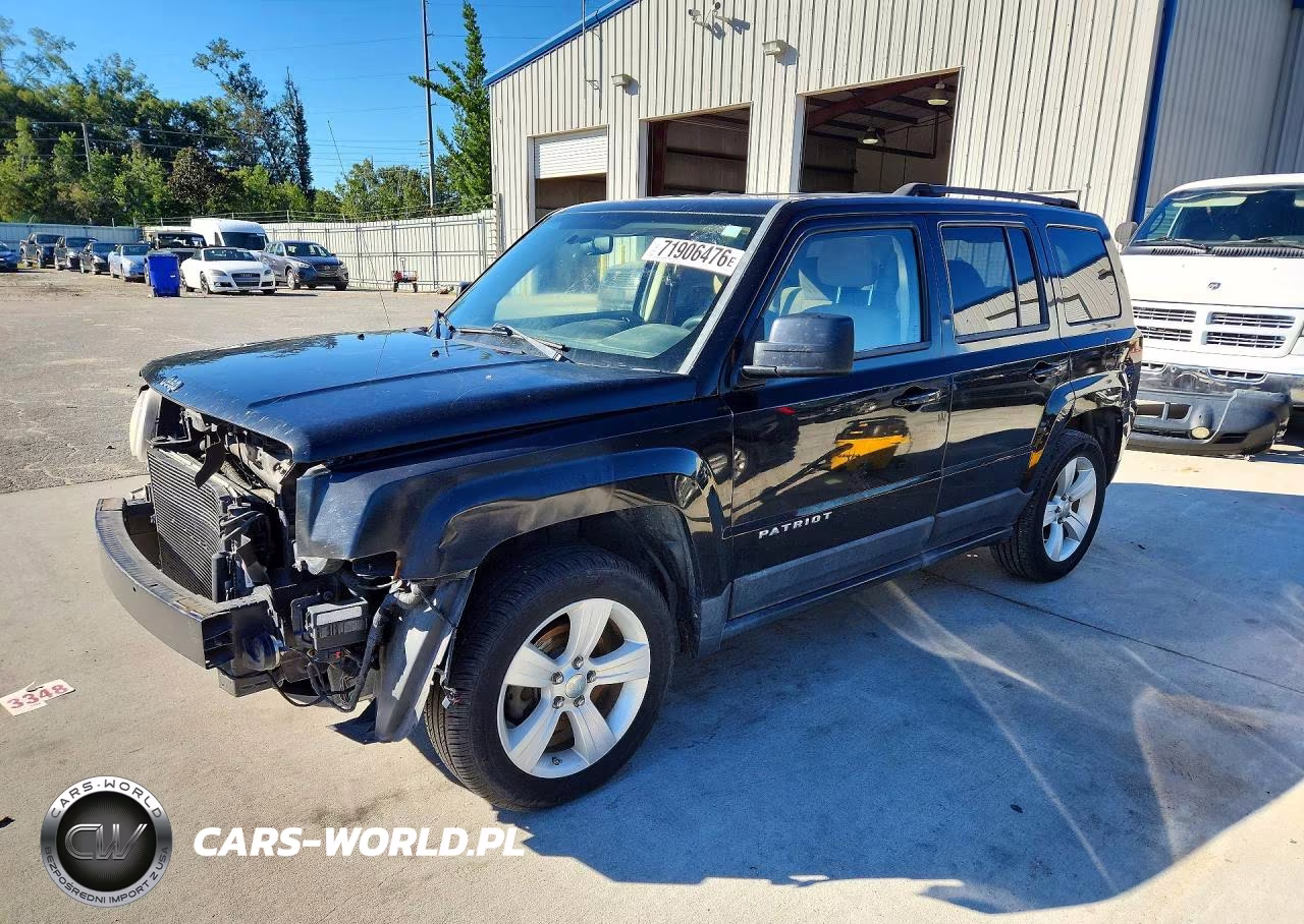 2012 Jeep Patriot Latitude VIN:1C4NJPFB5CD542163 - 1
