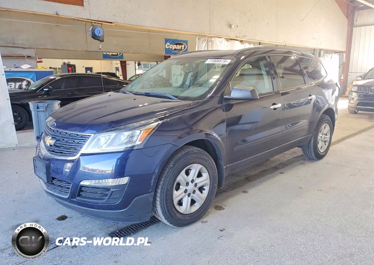2015 Chevrolet Traverse Ls VIN:1GNKVFED2FJ245935 - 1