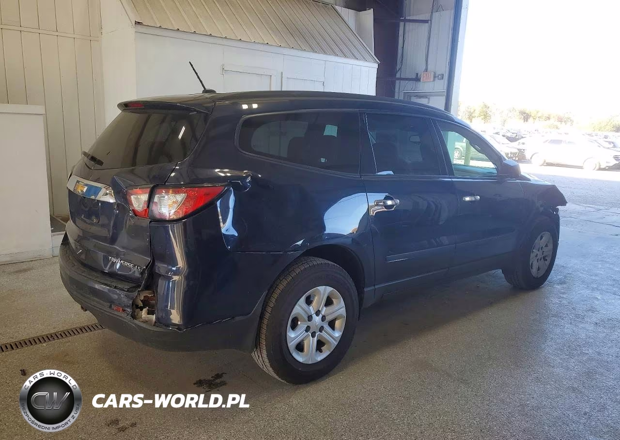 2015 Chevrolet Traverse Ls VIN:1GNKVFED2FJ245935 - 3