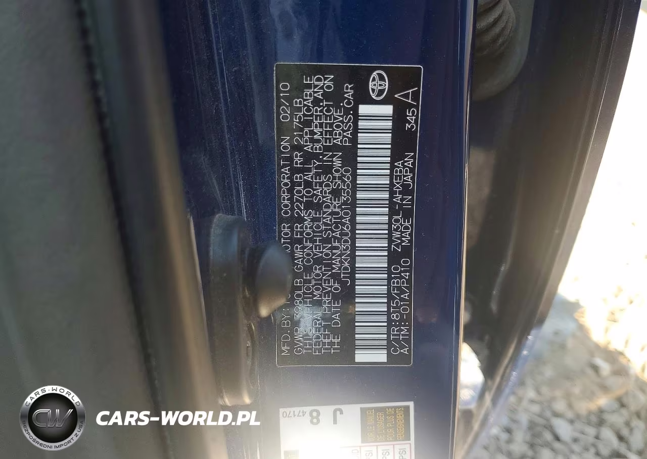 2010 Toyota Prius Iii VIN:JTDKN3DU6A0135560 - 13