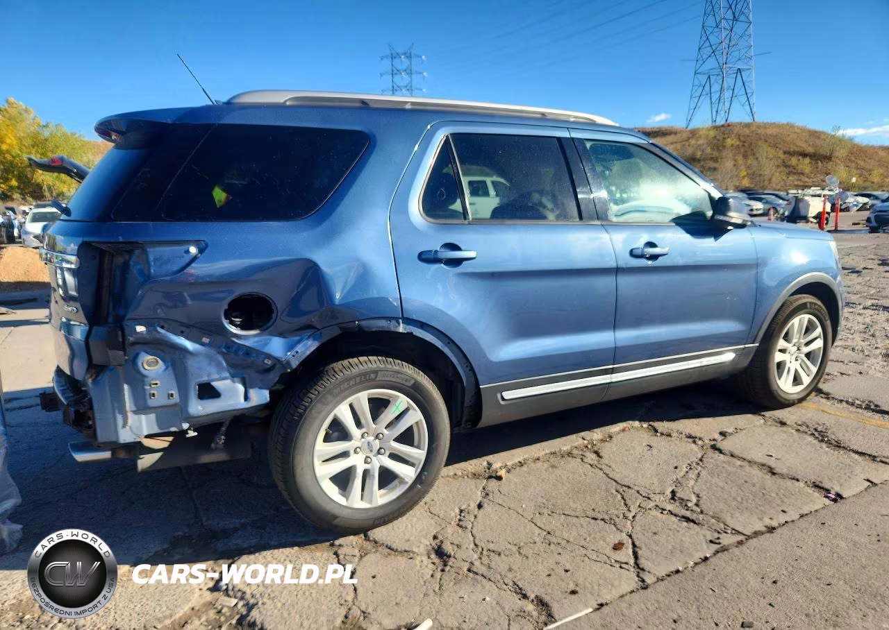 2018 Ford Explorer Xlt VIN:1FM5K8D80JGB79014 - 3
