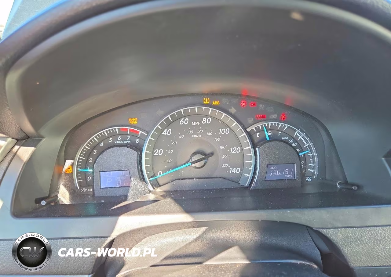 2012 Toyota Camry Xle VIN:4T1BF1FK9CU007950 - 9