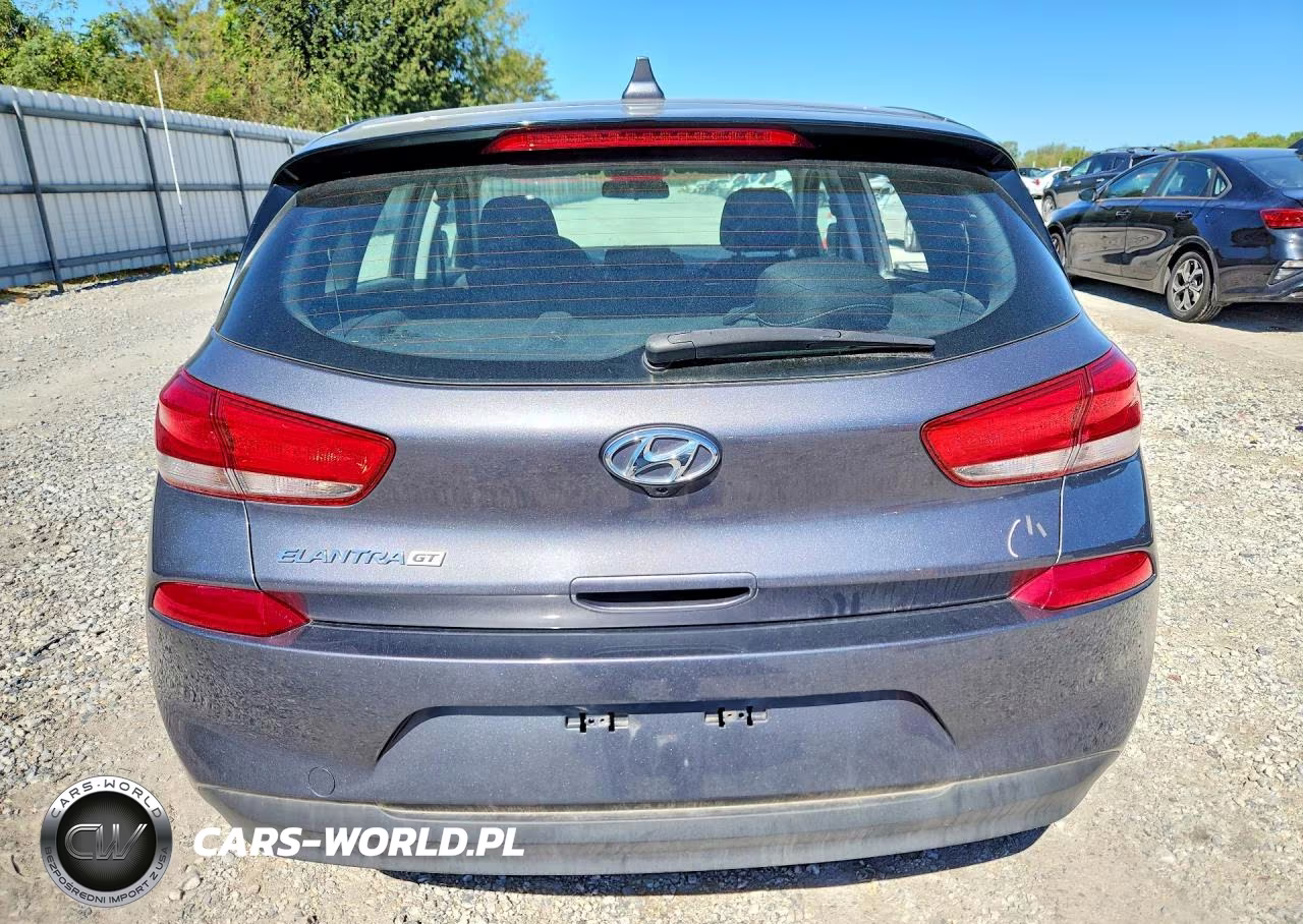 2018 Hyundai Elantra Gt Base VIN:KMHH35LEXJU077351 - 6