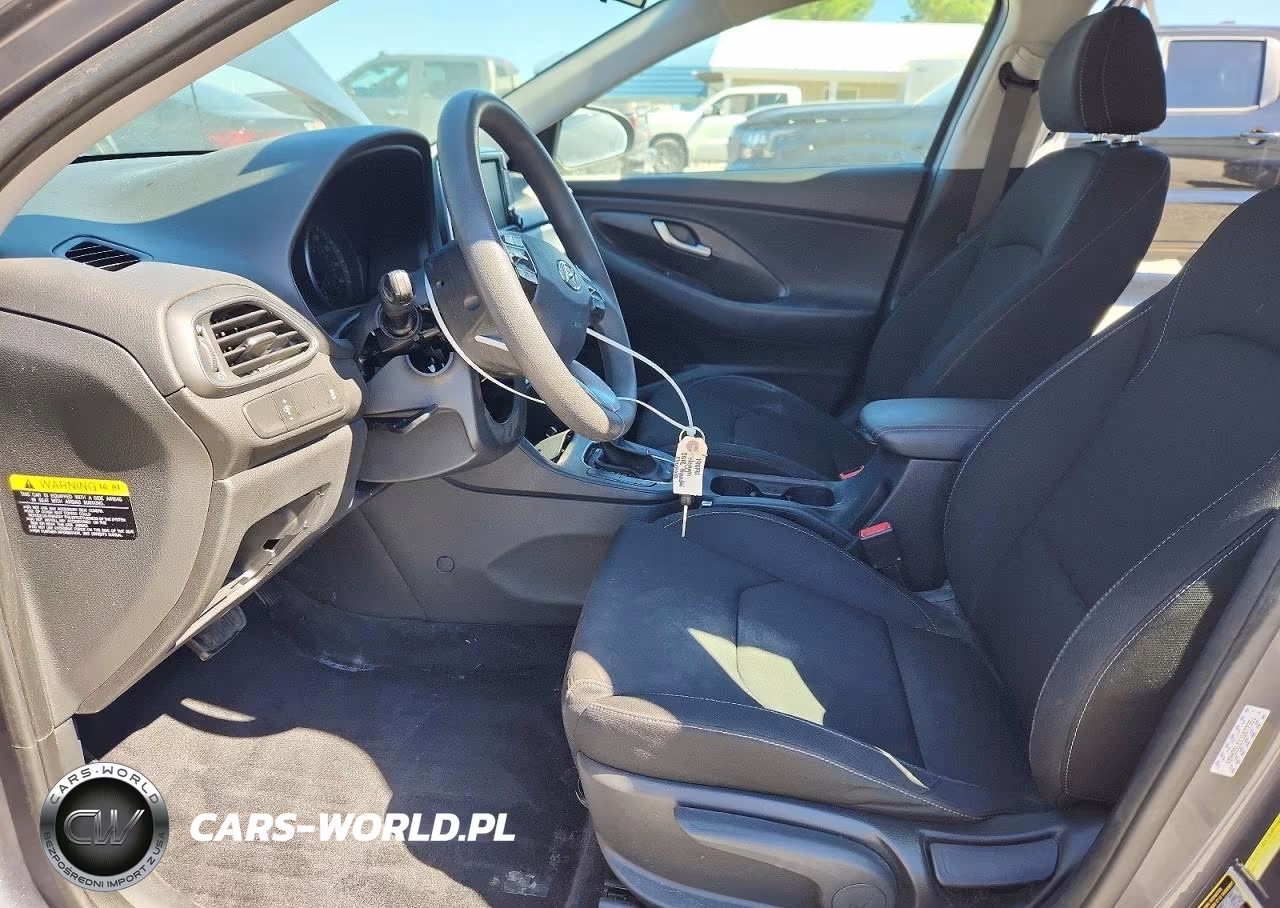 2018 Hyundai Elantra Gt Base VIN:KMHH35LEXJU077351 - 7