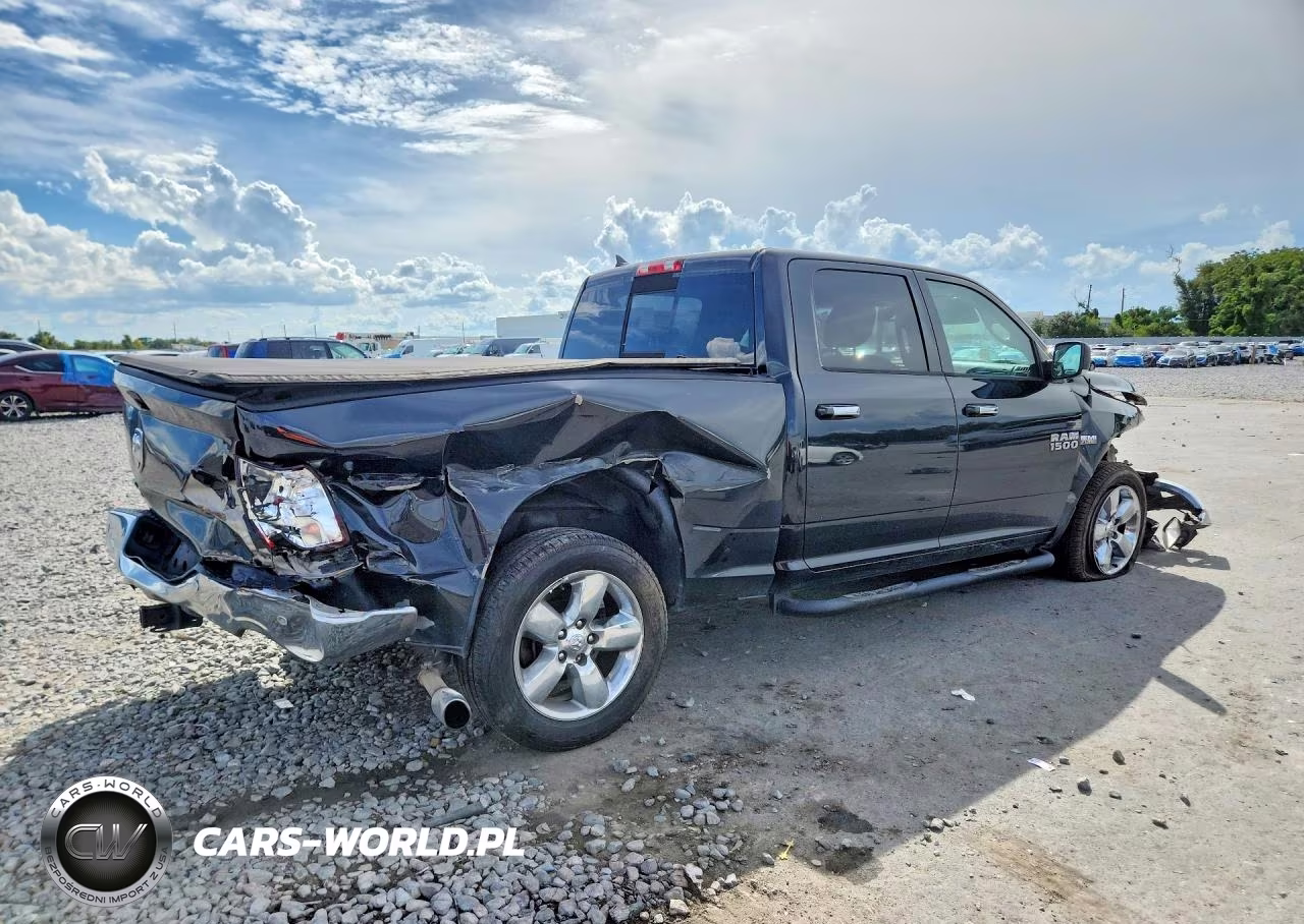 2017 Ram 1500 Slt VIN:1C6RR6TT7HS542418 - 3