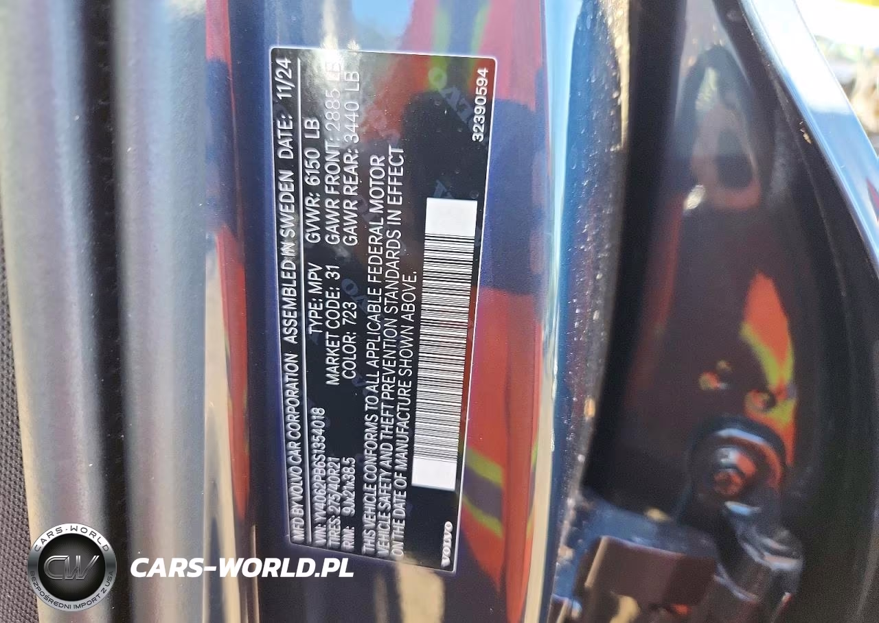 2025 Volvo Xc90 Plus VIN:YV4062PB6S1354018 - 13