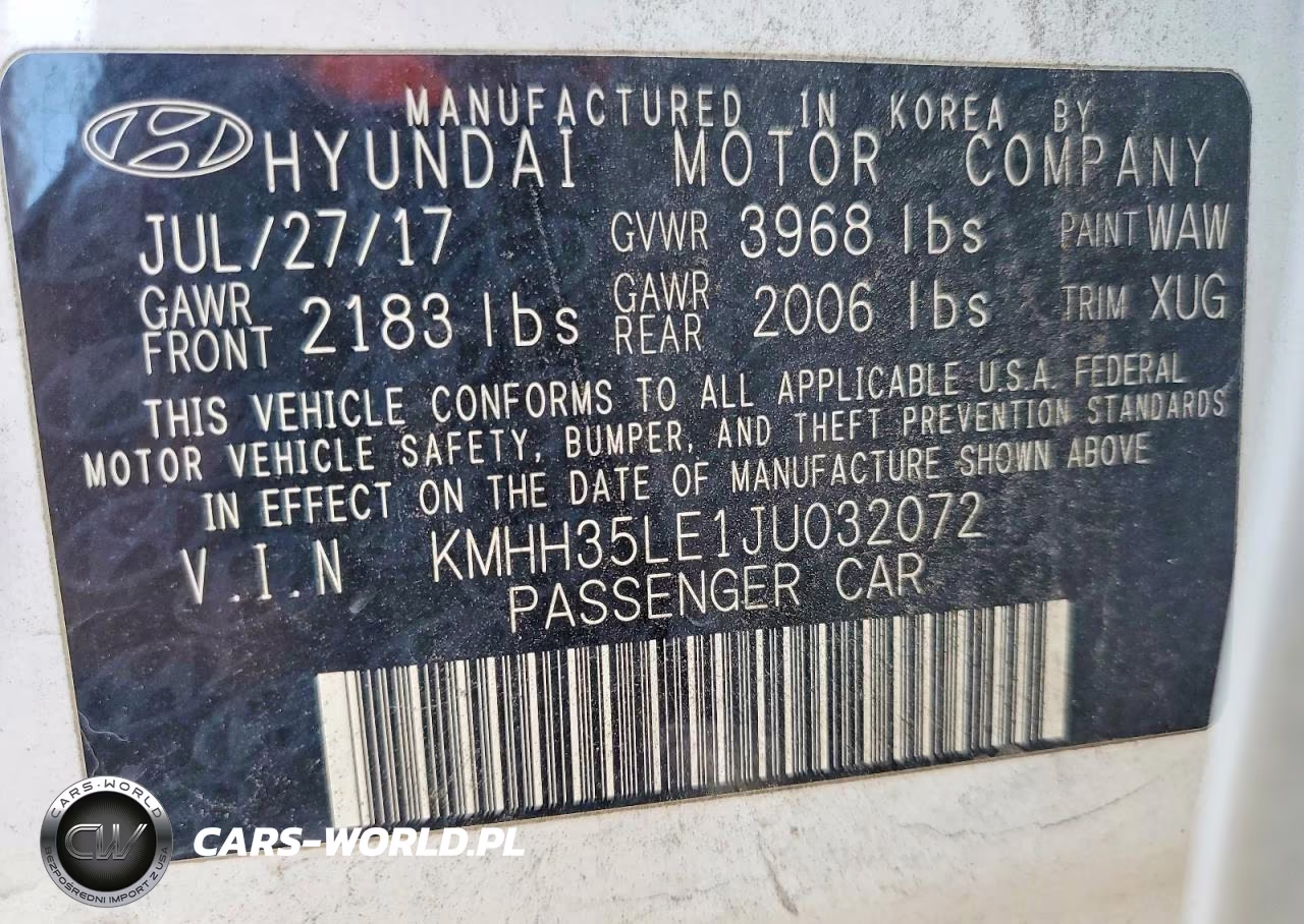 2018 Hyundai Elantra Gt Base VIN:KMHH35LE1JU032072 - 13