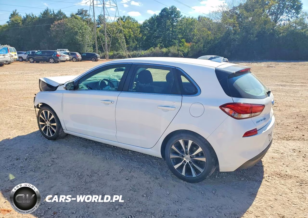 2018 Hyundai Elantra Gt Base VIN:KMHH35LE1JU032072 - 2