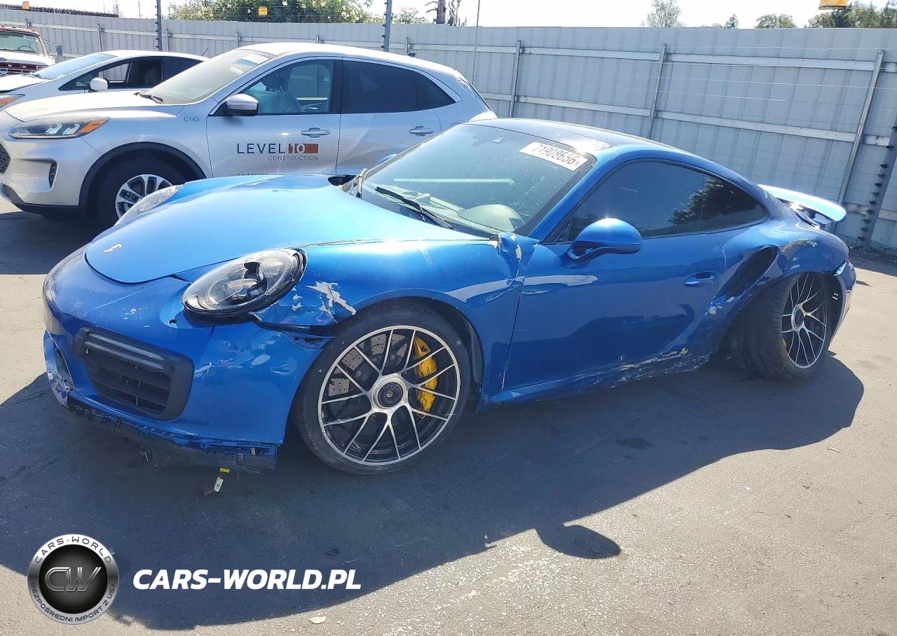 2017 Porsche 911 Turbo VIN:WP0AD2A95HS166435 - 1