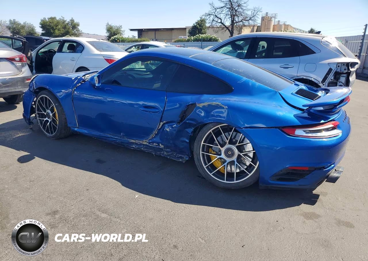 2017 Porsche 911 Turbo VIN:WP0AD2A95HS166435 - 2