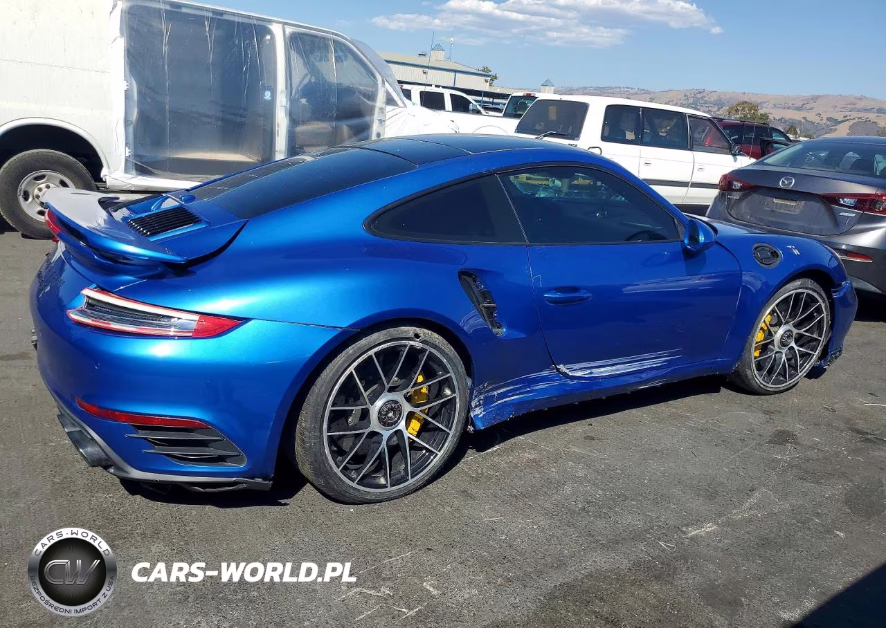 2017 Porsche 911 Turbo VIN:WP0AD2A95HS166435 - 3