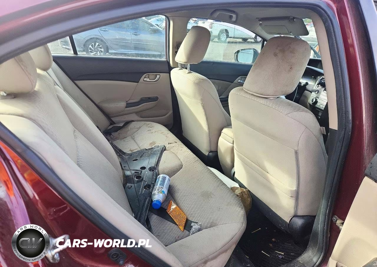 2014 Honda Civic Lx VIN:2HGFB2E57EH545752 - 10