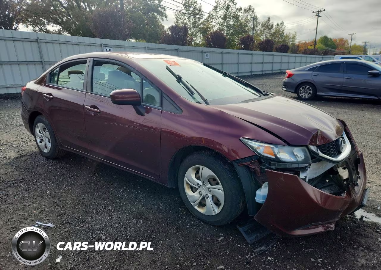 2014 Honda Civic Lx VIN:2HGFB2E57EH545752 - 4