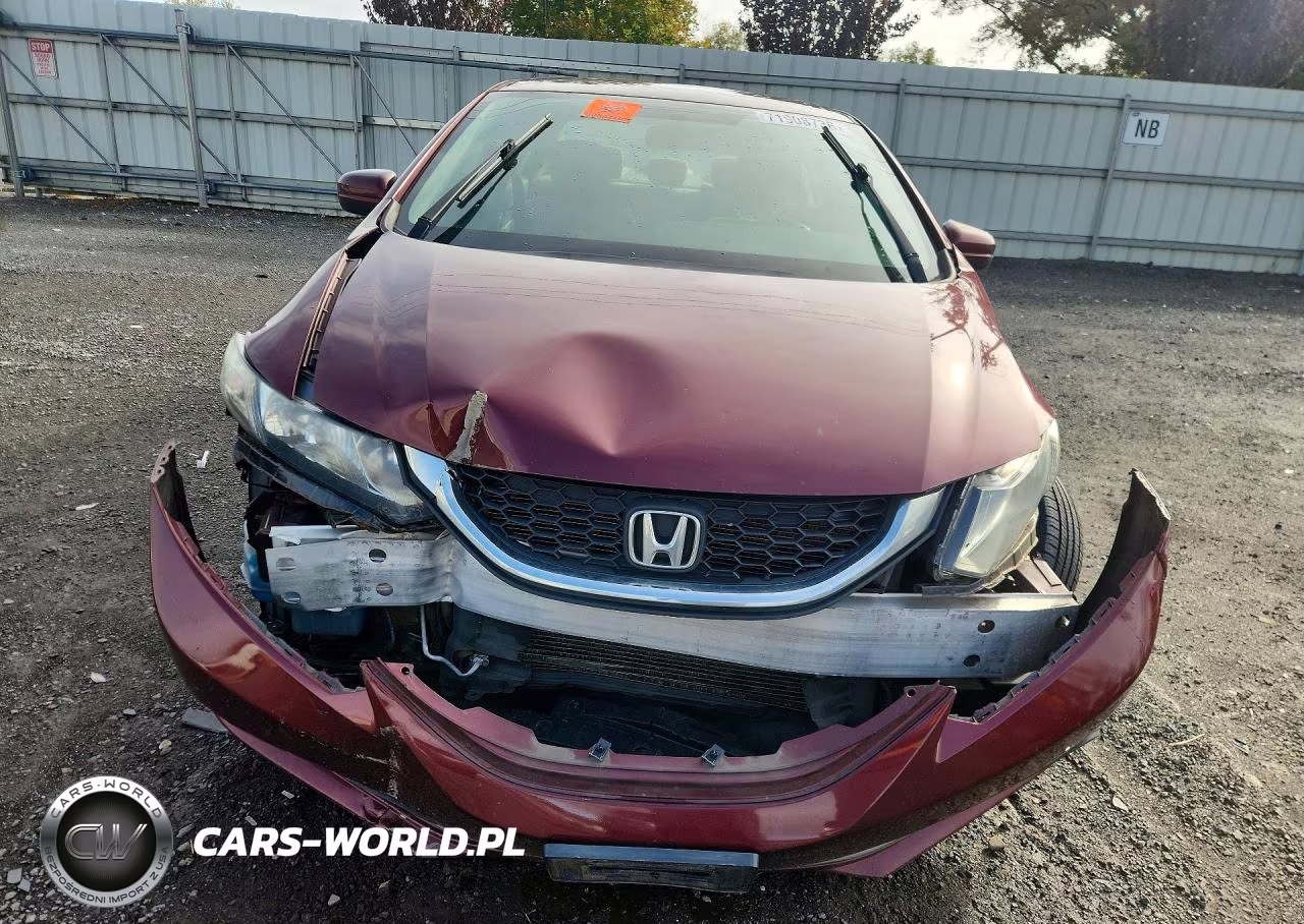 2014 Honda Civic Lx VIN:2HGFB2E57EH545752 - 5