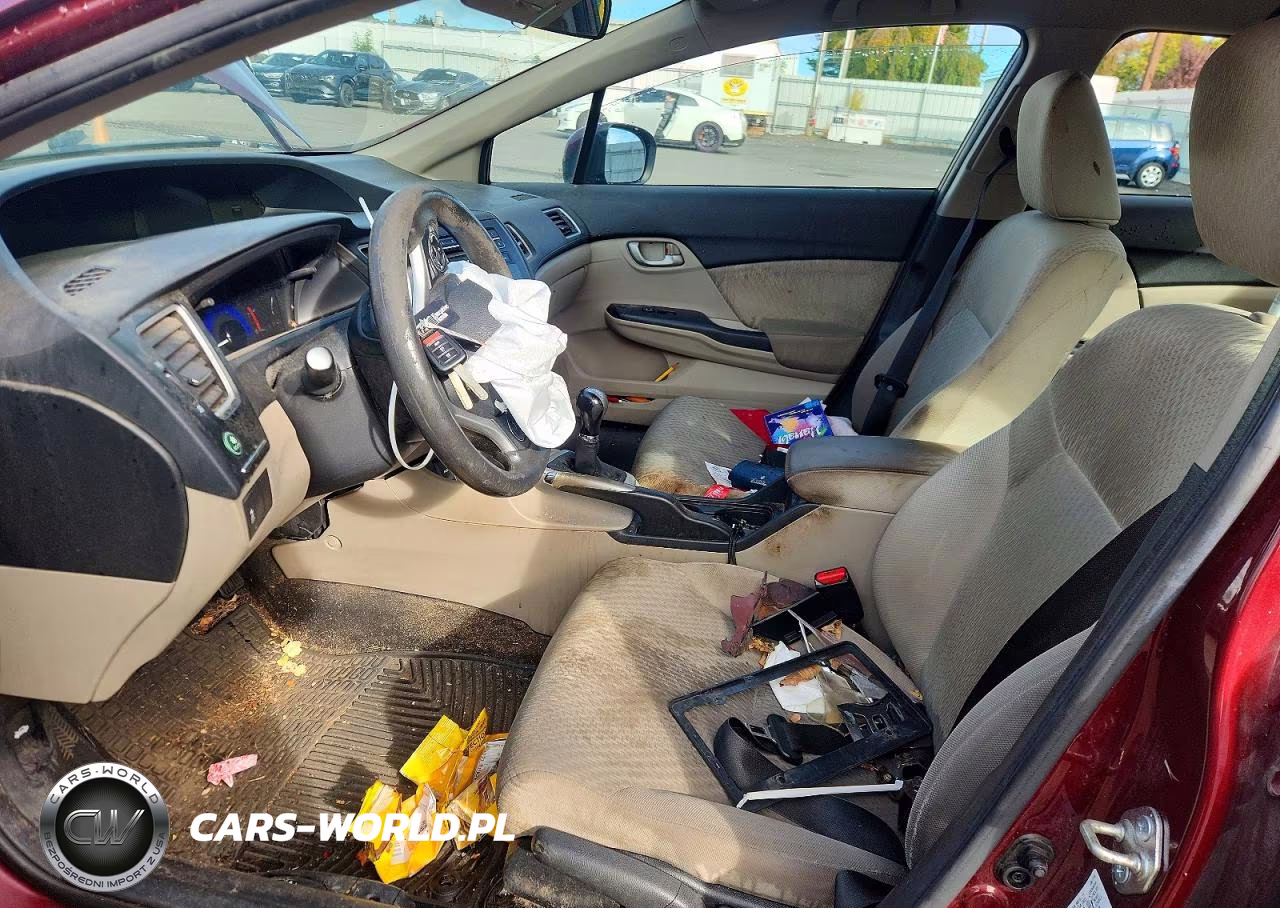 2014 Honda Civic Lx VIN:2HGFB2E57EH545752 - 7