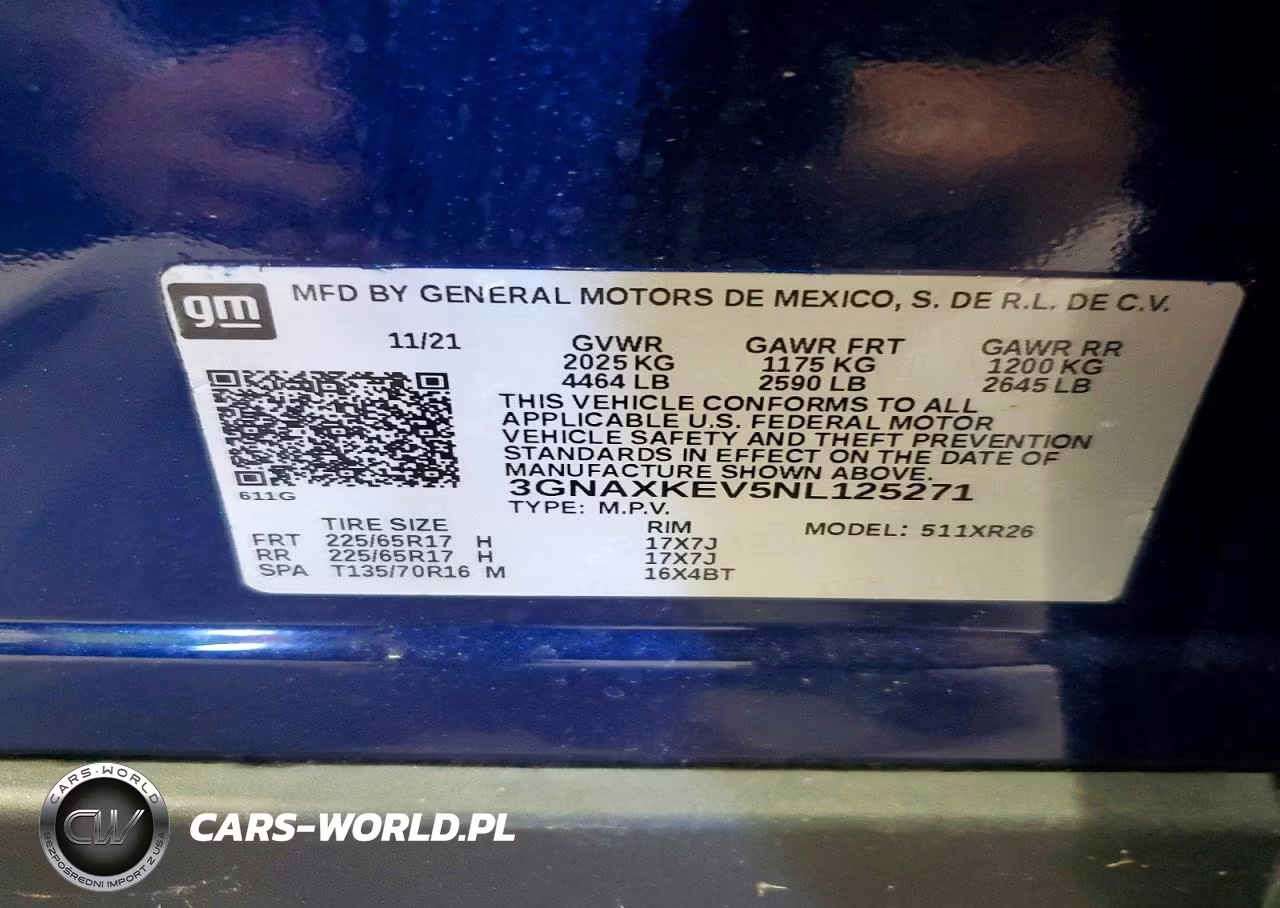 2022 Chevrolet Equinox Lt VIN:3GNAXKEV5NL125271 - 13