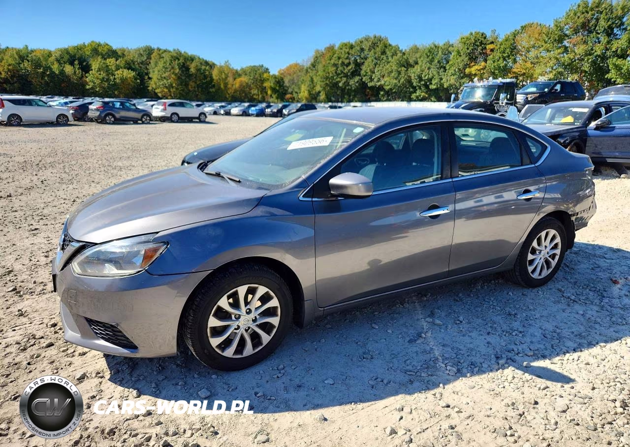 2019 Nissan Sentra Sv VIN:3N1AB7AP7KY315439 - 1