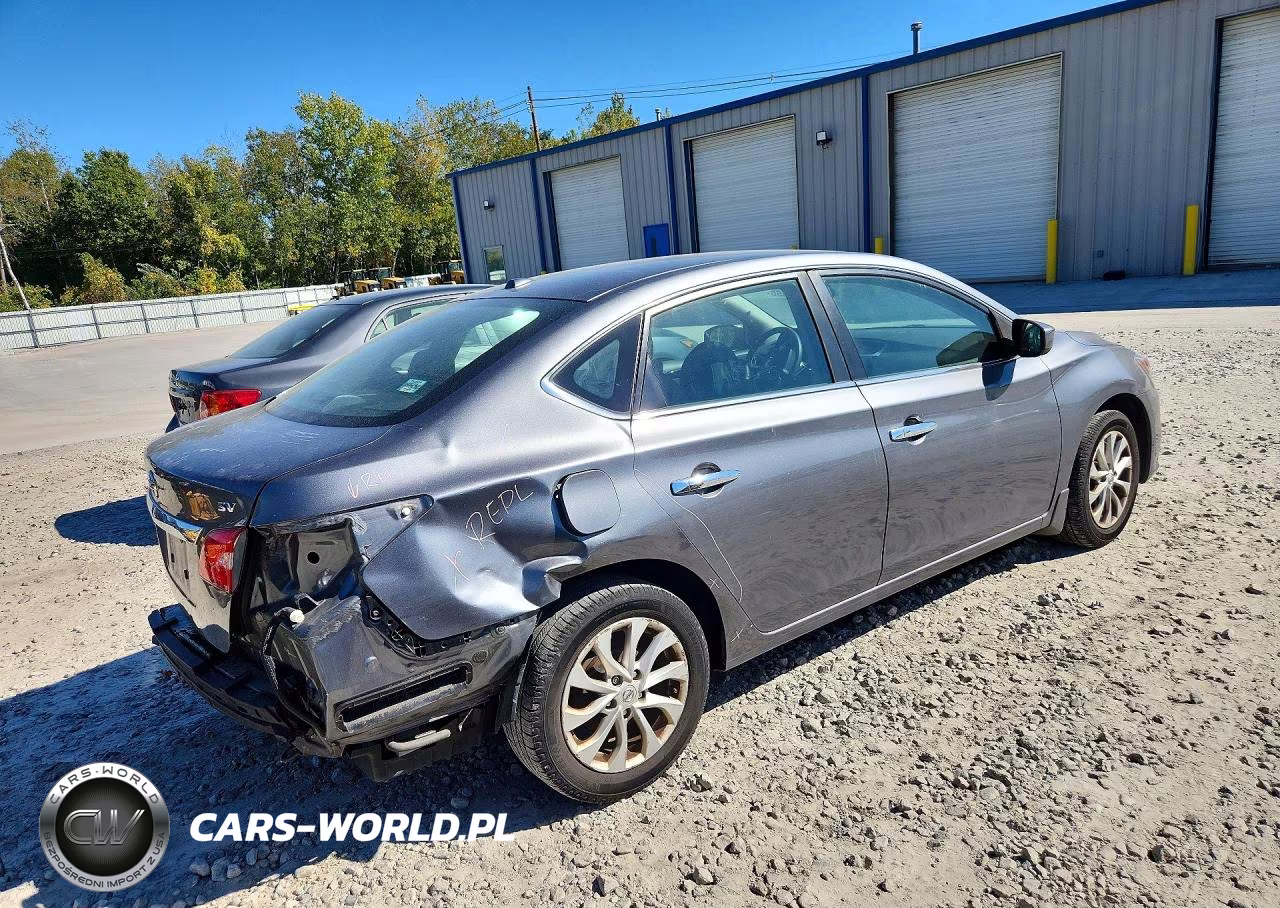 2019 Nissan Sentra Sv VIN:3N1AB7AP7KY315439 - 3
