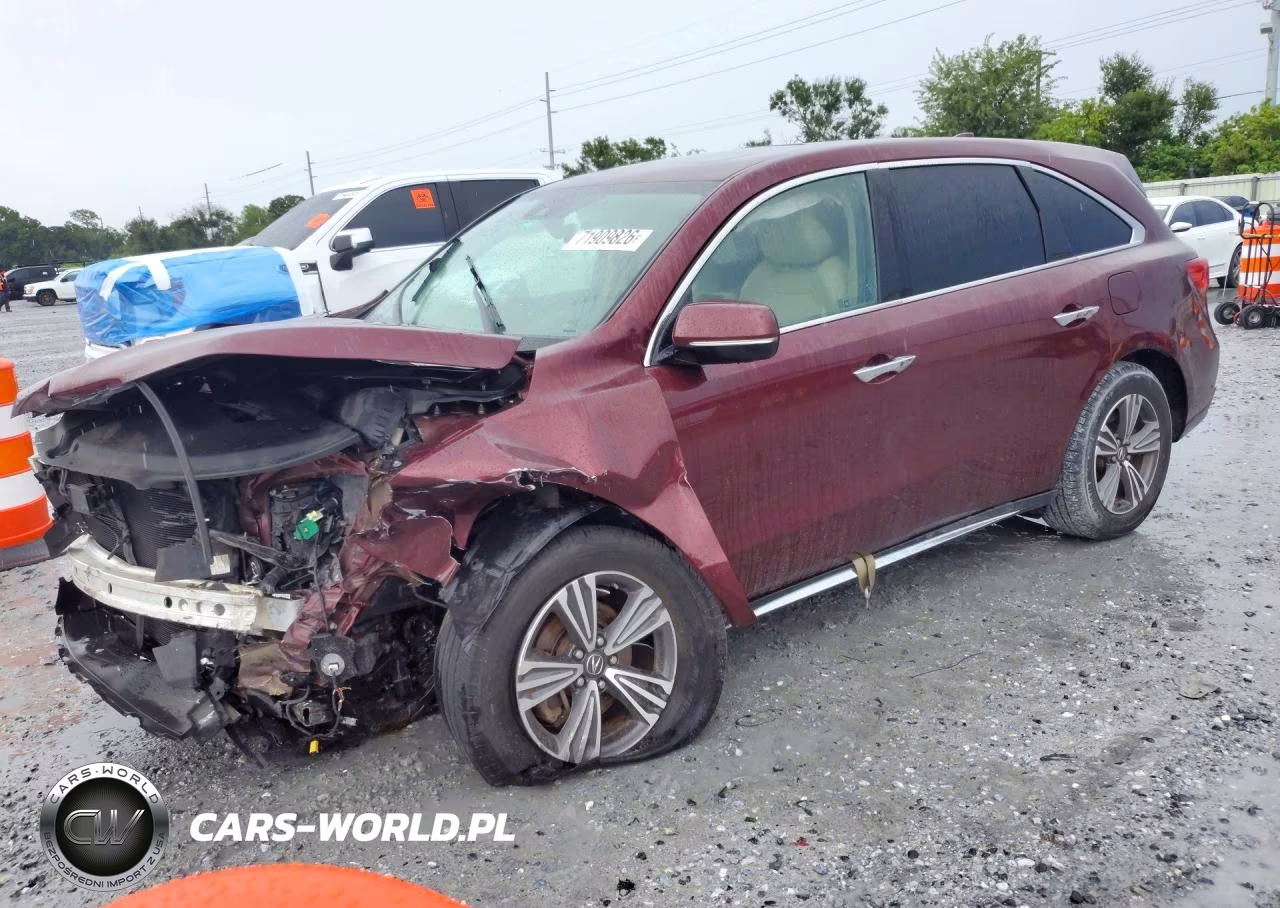 2018 Acura Mdx VIN:5J8YD4H39JL028085 - 1