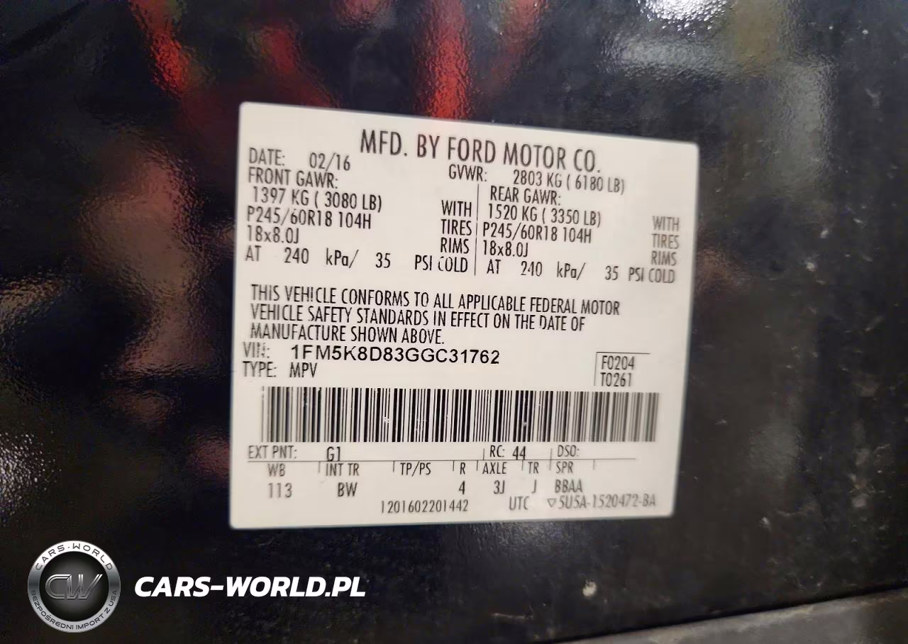 2016 Ford Explorer Xlt VIN:1FM5K8D83GGC31762 - 13