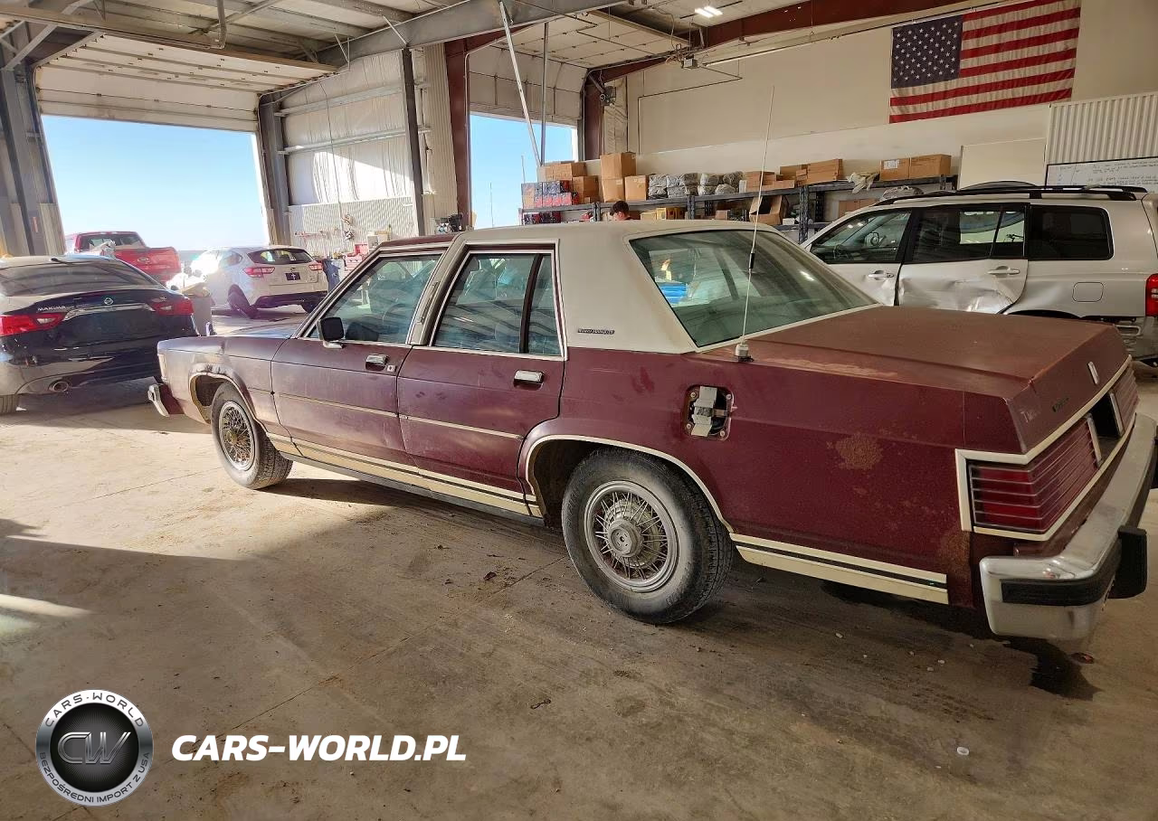 1986 Mercury Grand Marquis VIN:2MEBP95F8GX675496 - 2