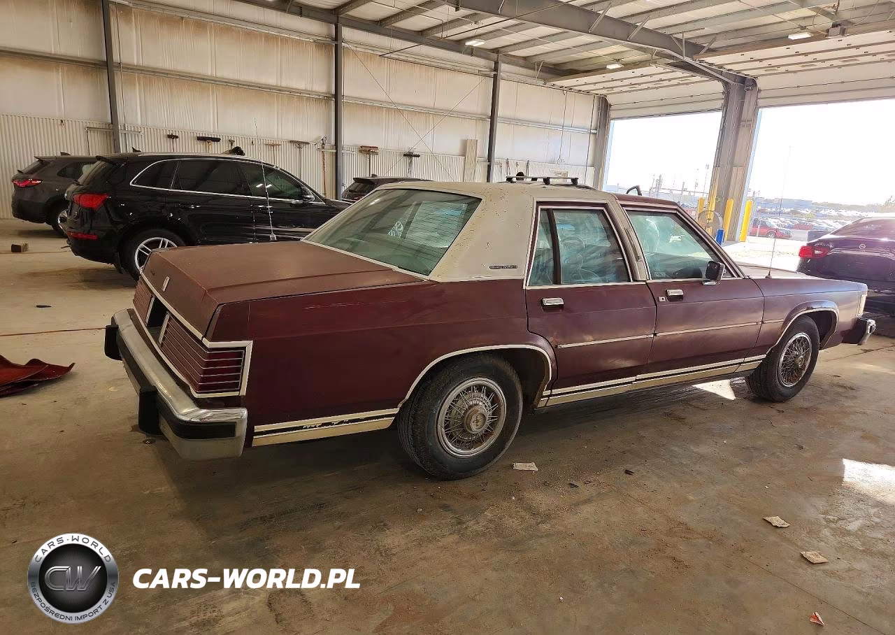 1986 Mercury Grand Marquis VIN:2MEBP95F8GX675496 - 3