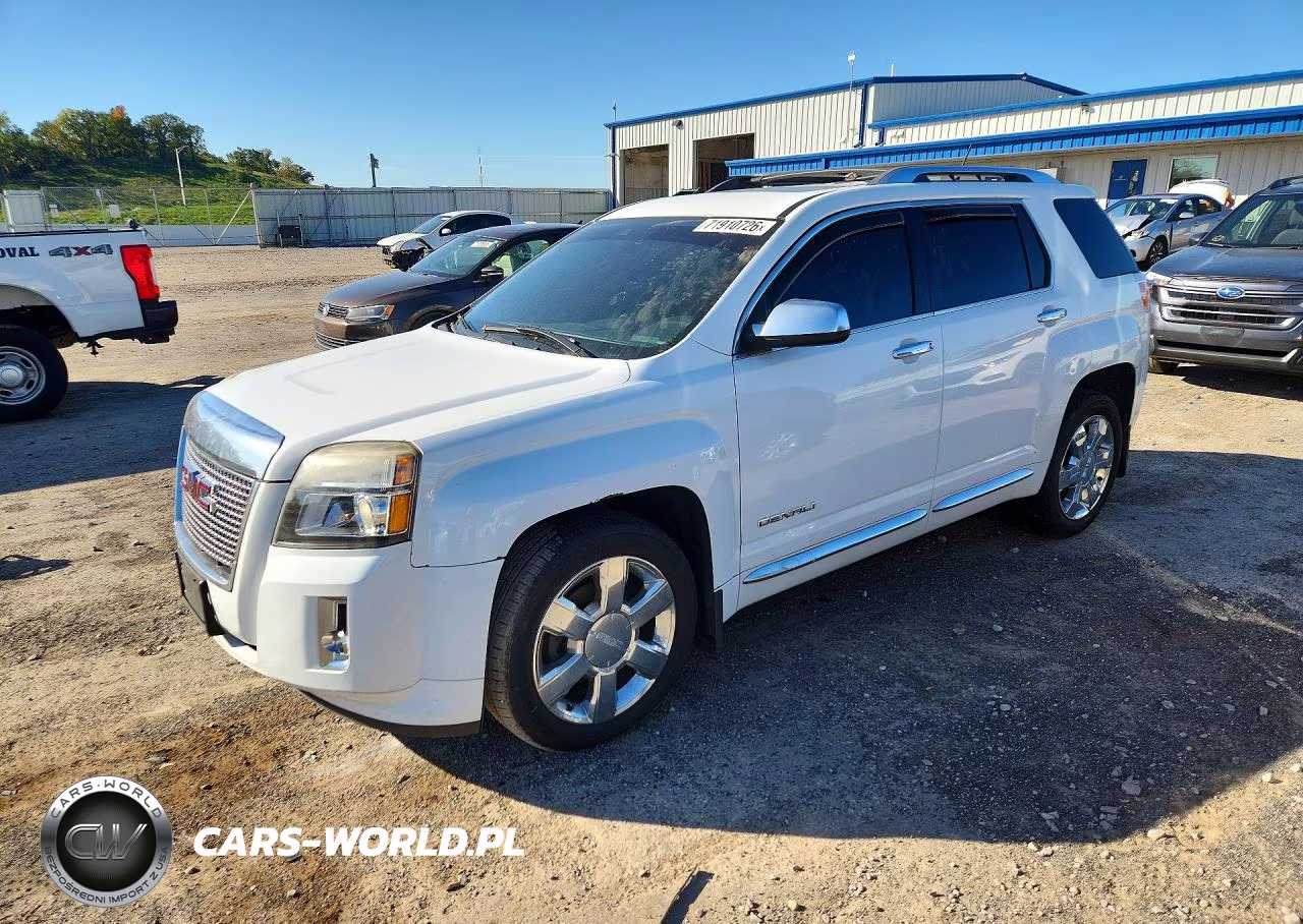 2013 GMC Terrain Denali VIN:2GKFLZE36D6402373 - 1