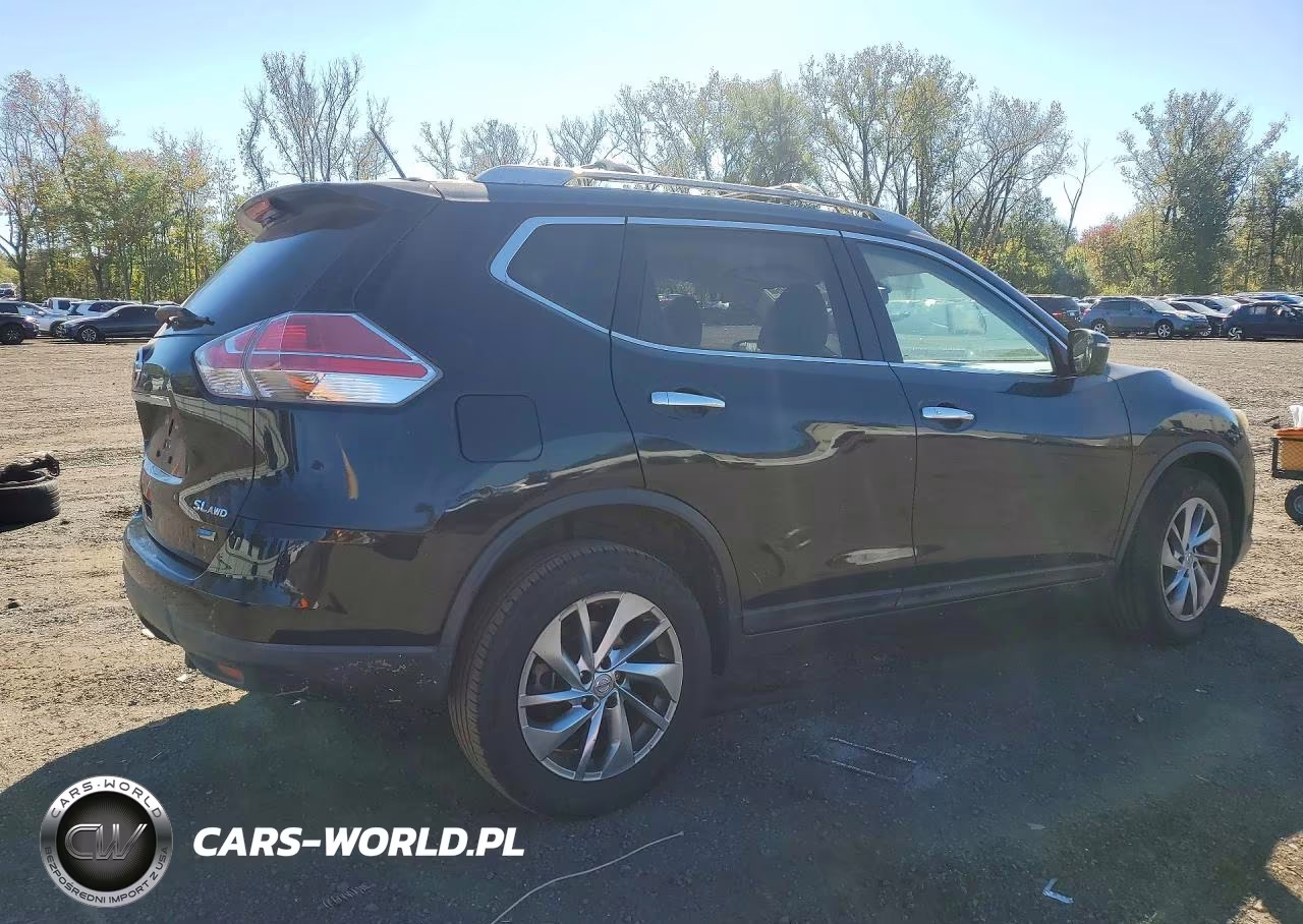 2014 Nissan Rogue Sl VIN:5N1AT2MV3EC752922 - 3