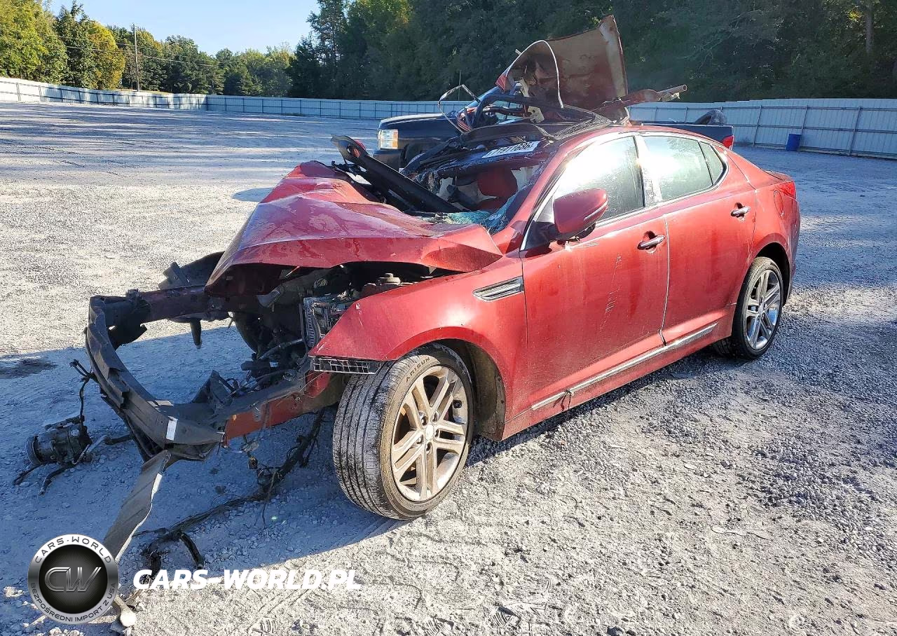 2013 Kia Optima Sx VIN:5XXGR4A63DG123598 - 1