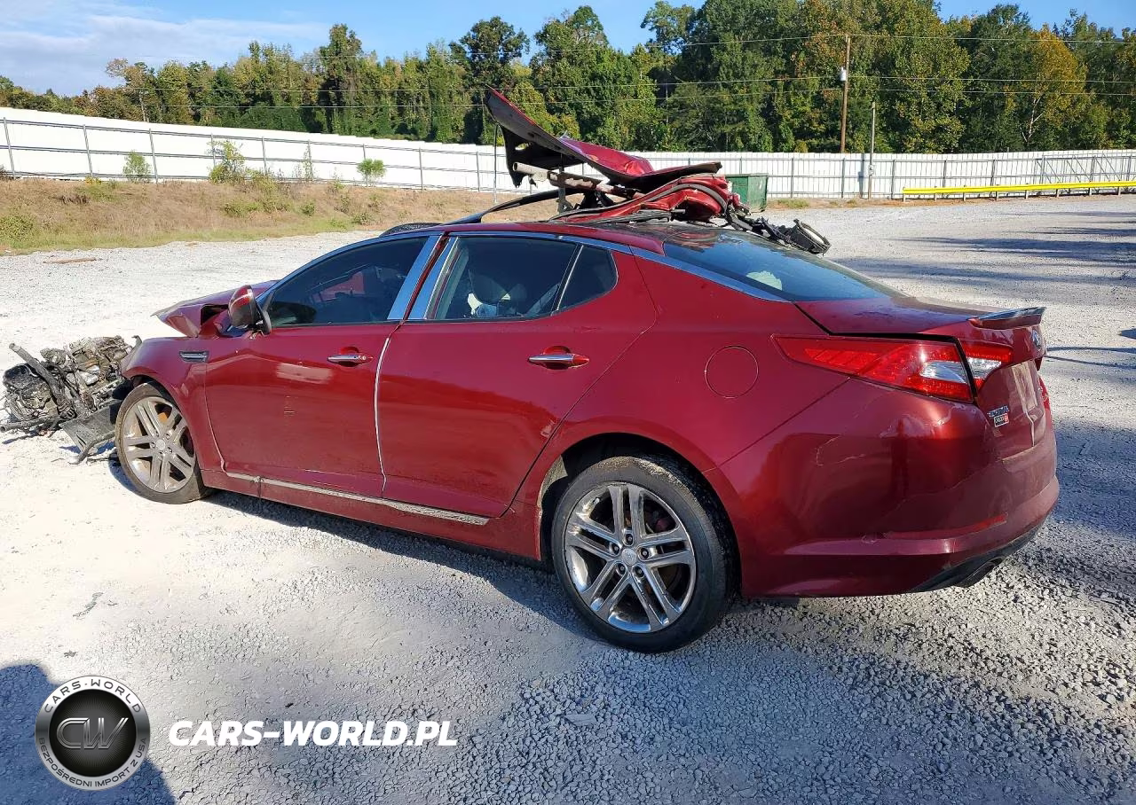2013 Kia Optima Sx VIN:5XXGR4A63DG123598 - 2