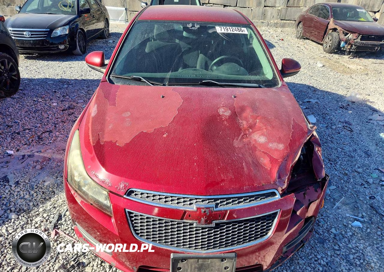 2014 Chevrolet Cruze Lt VIN:1G1PC5SB7E7392807 - 5