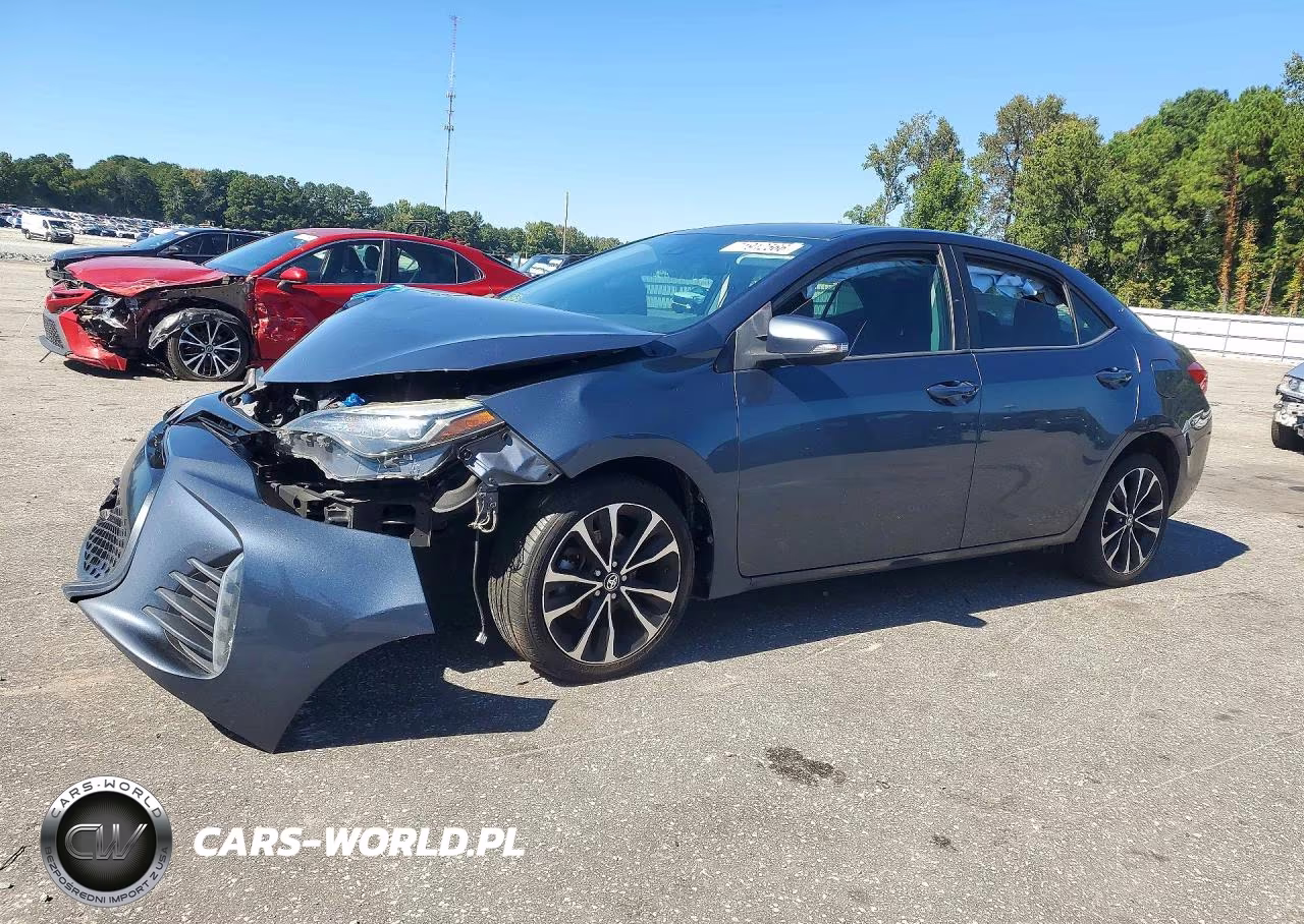 2019 Toyota Corolla Se VIN:2T1BURHE0KC222659 - 1