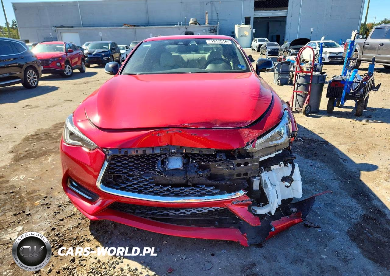 2020 Infiniti Q60 Red Sport 400 VIN:JN1FV7EL8LM460269 - 5