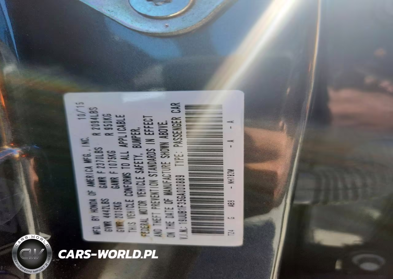 2016 Acura Tlx VIN:19UUB1F35GA000889 - 12