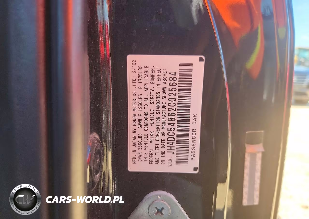 2002 Acura Rsx VIN:JH4DC54862C025684 - 12