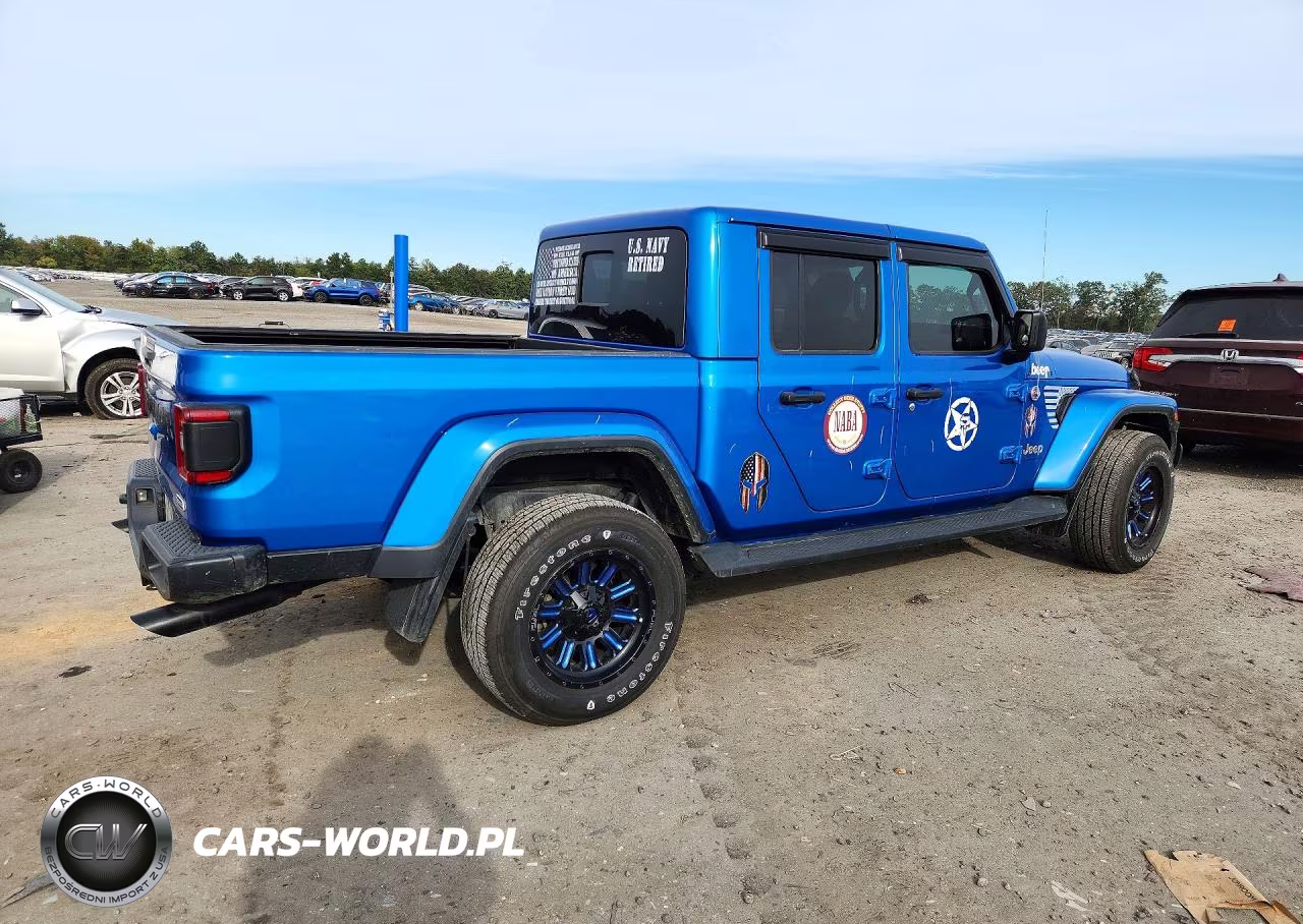 2020 Jeep Gladiator Overland VIN:1C6HJTFG7LL191139 - 3
