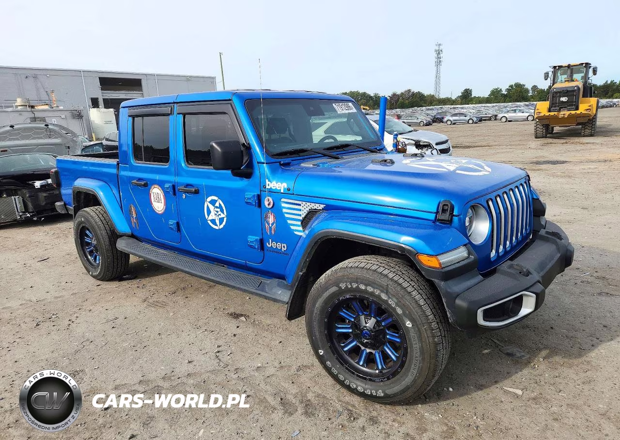 2020 Jeep Gladiator Overland VIN:1C6HJTFG7LL191139 - 4