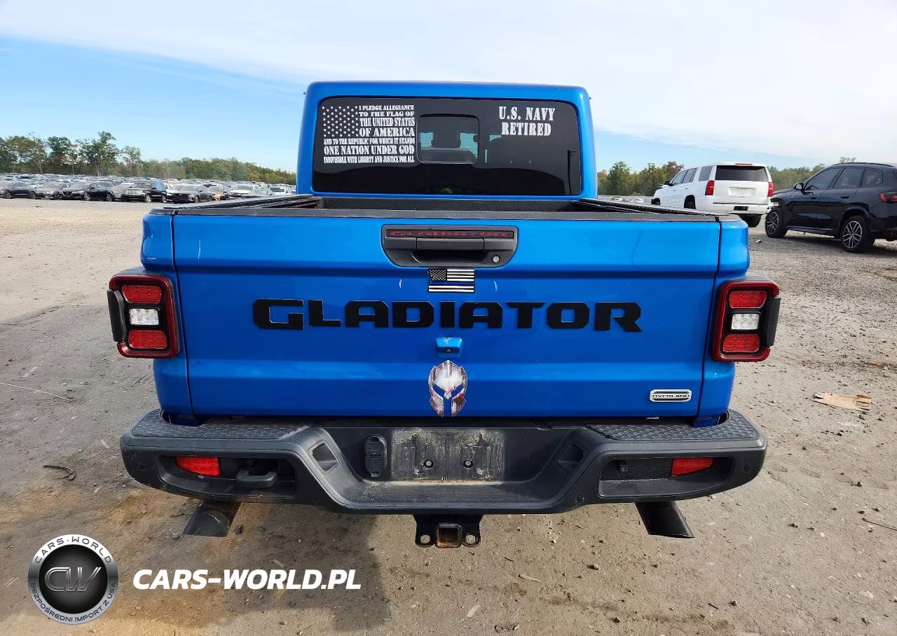 2020 Jeep Gladiator Overland VIN:1C6HJTFG7LL191139 - 6