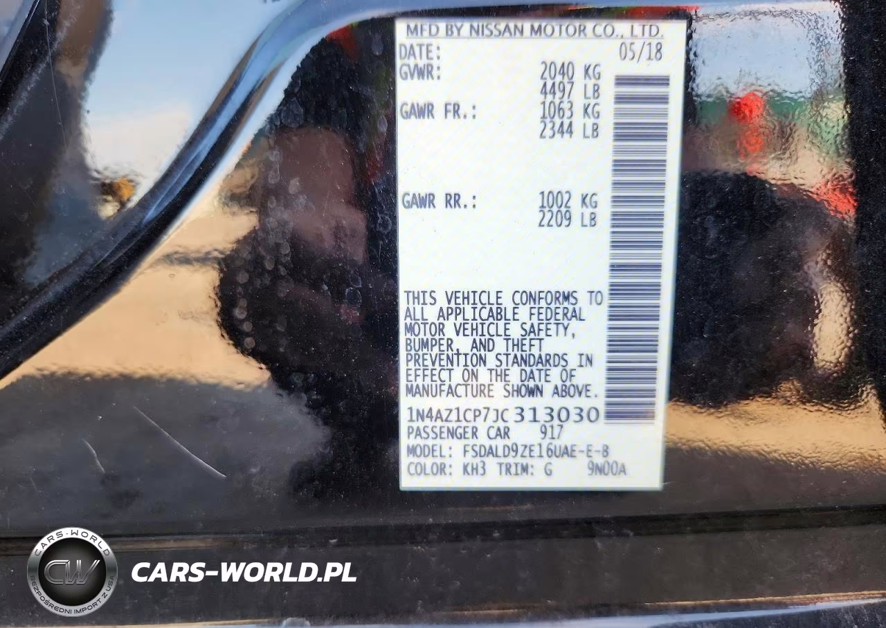2018 Nissan Leaf Sv VIN:1N4AZ1CP7JC313030 - 12