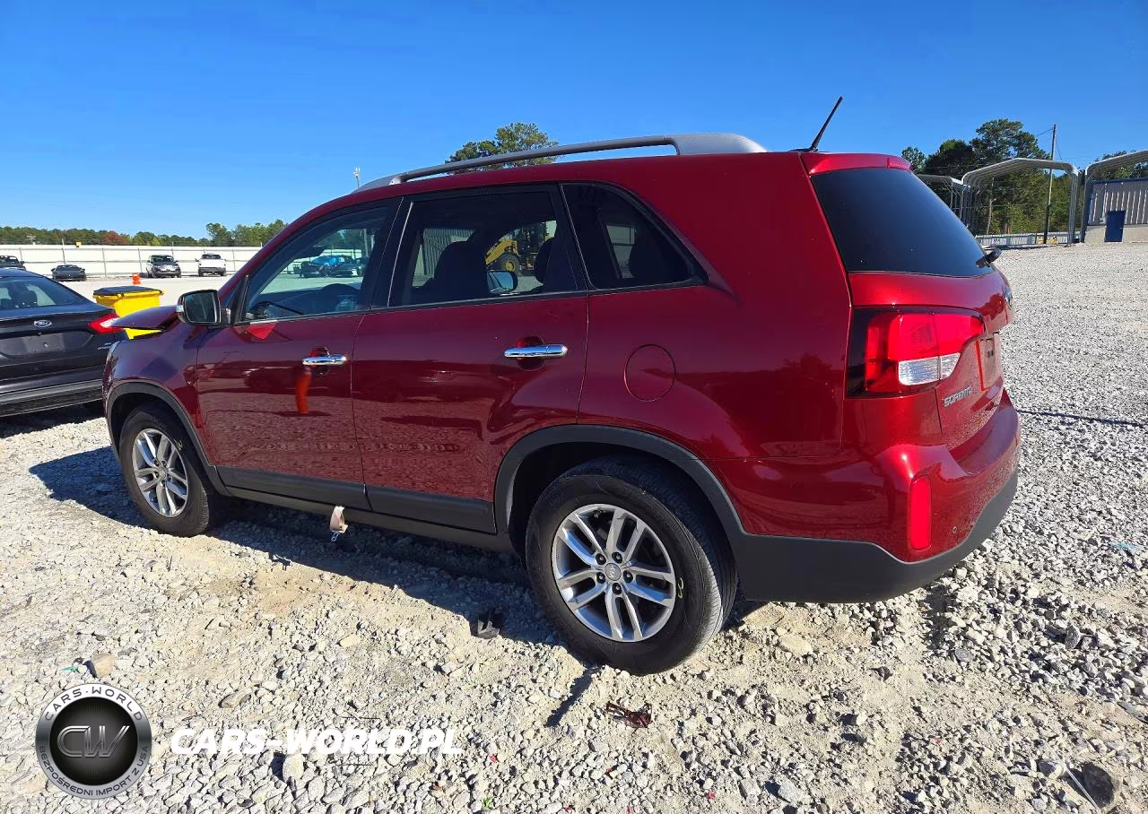 2015 Kia Sorento Lx VIN:5XYKT3A69FG568609 - 2