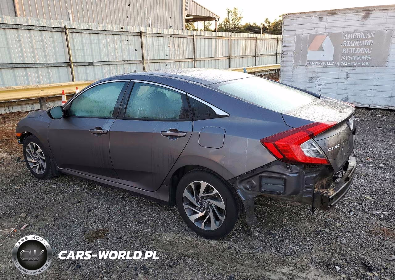 2016 Honda Civic Ex VIN:2HGFC2F7XGH509537 - 2