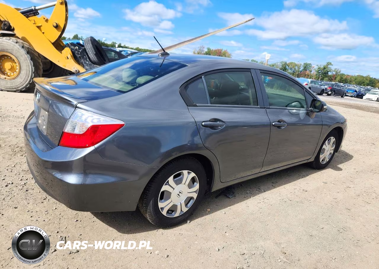 2012 Honda Civic Hybrid VIN:JHMFB4F29CS010425 - 3