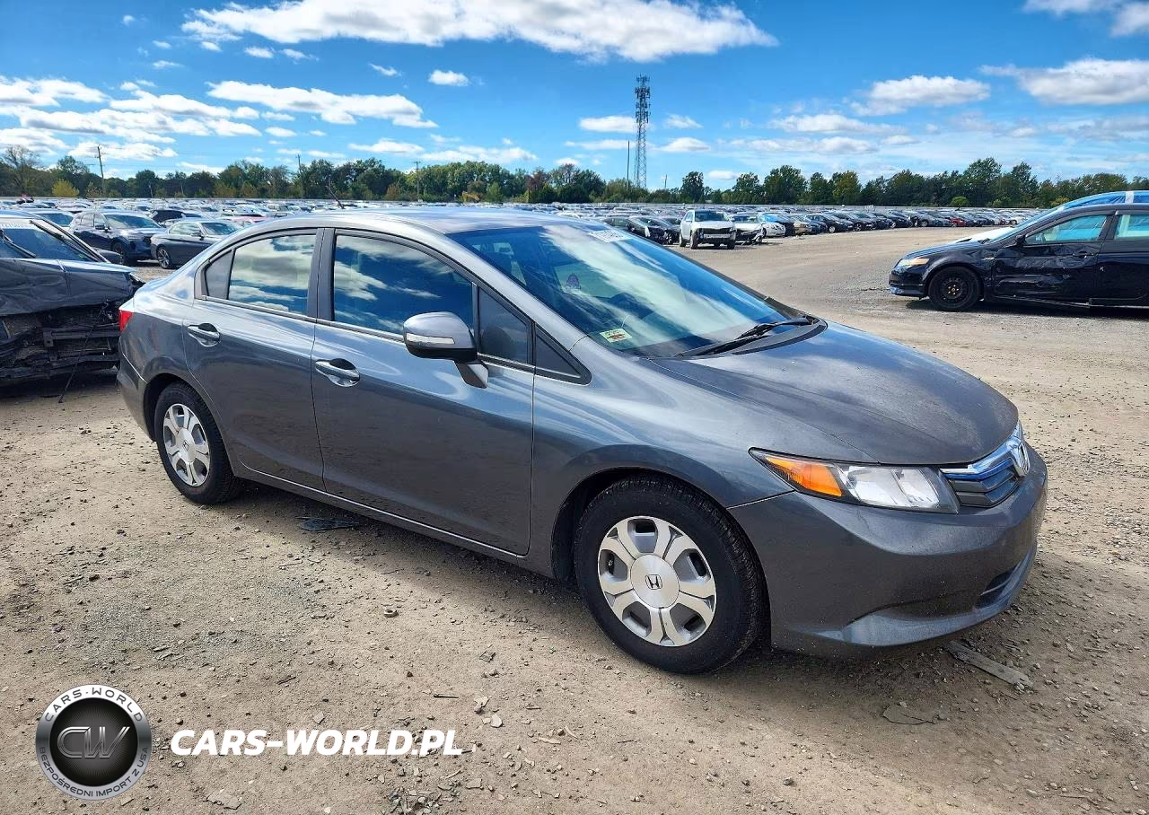 2012 Honda Civic Hybrid VIN:JHMFB4F29CS010425 - 4