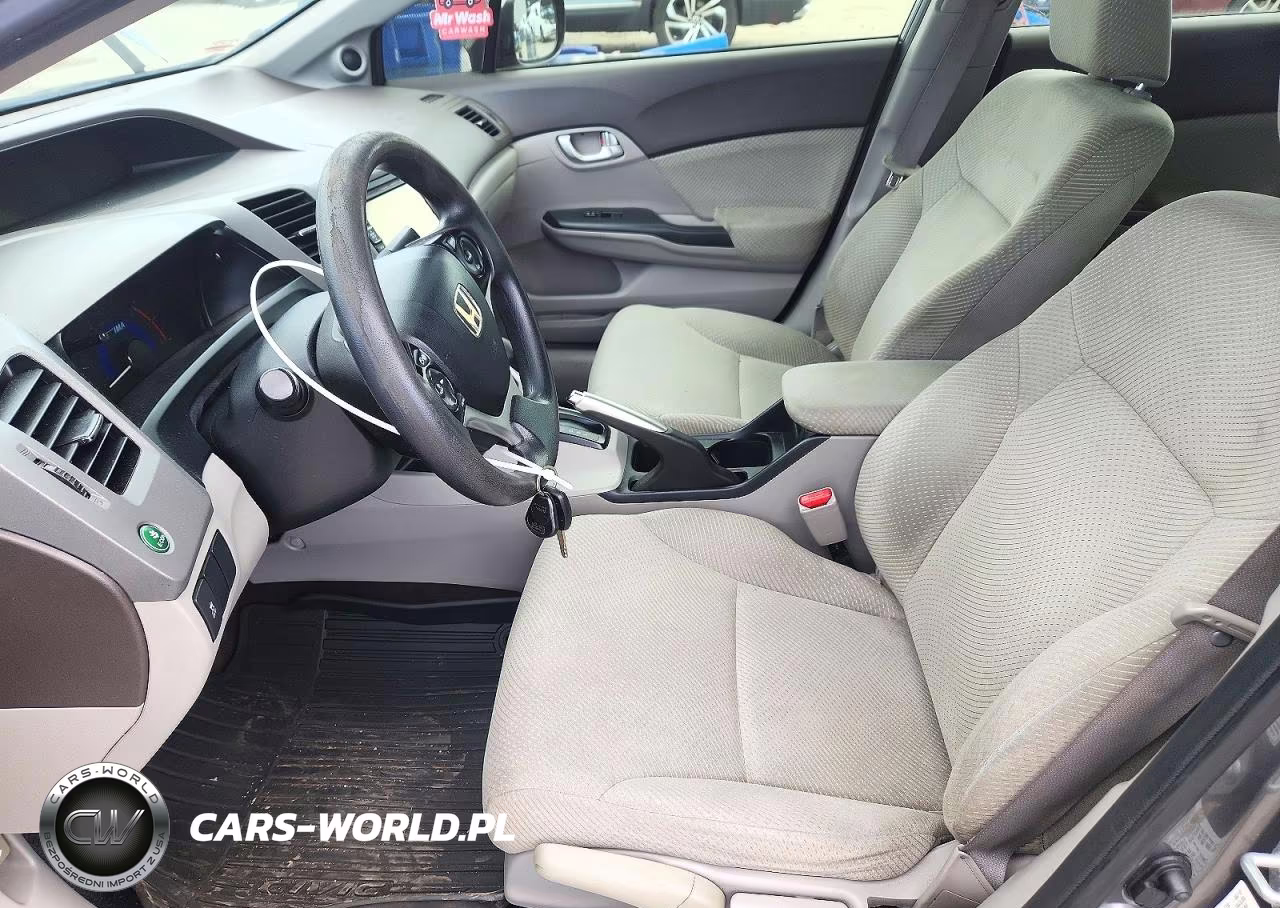 2012 Honda Civic Hybrid VIN:JHMFB4F29CS010425 - 7