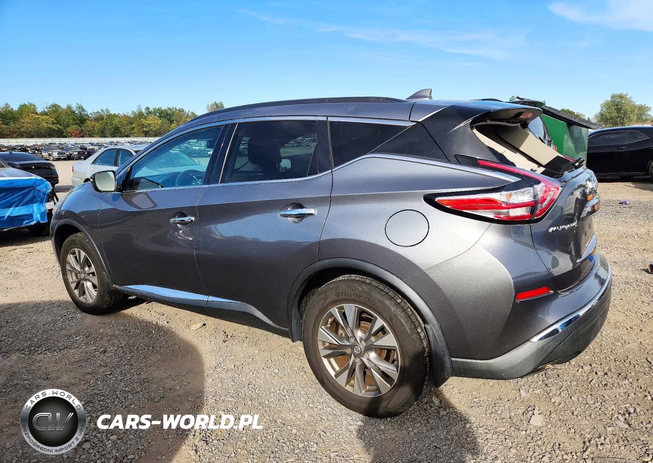 2018 Nissan Murano Sv VIN:5N1AZ2MH2JN163495 - 2