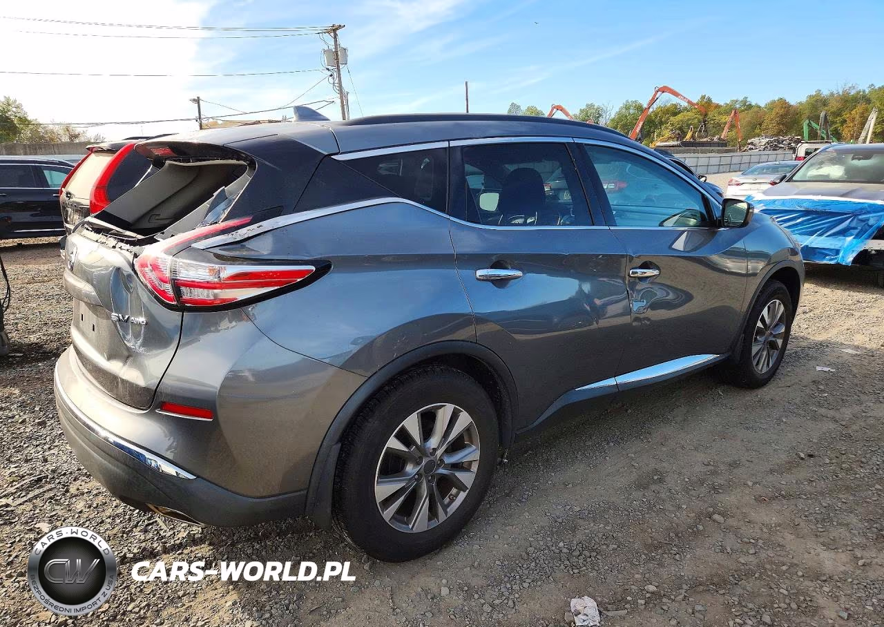 2018 Nissan Murano Sv VIN:5N1AZ2MH2JN163495 - 3
